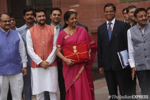 Budget 2019, 2019 budget, budget 2019, budget 2019 pictures, Nirmala Sithraman photos, Nirmala Sitharaman photos, Nirmala Sithraman parliament, Budget photos, Budget pictures, Lok Sabha photo, union budget 2019, union budget photos, indian express, indian express photos