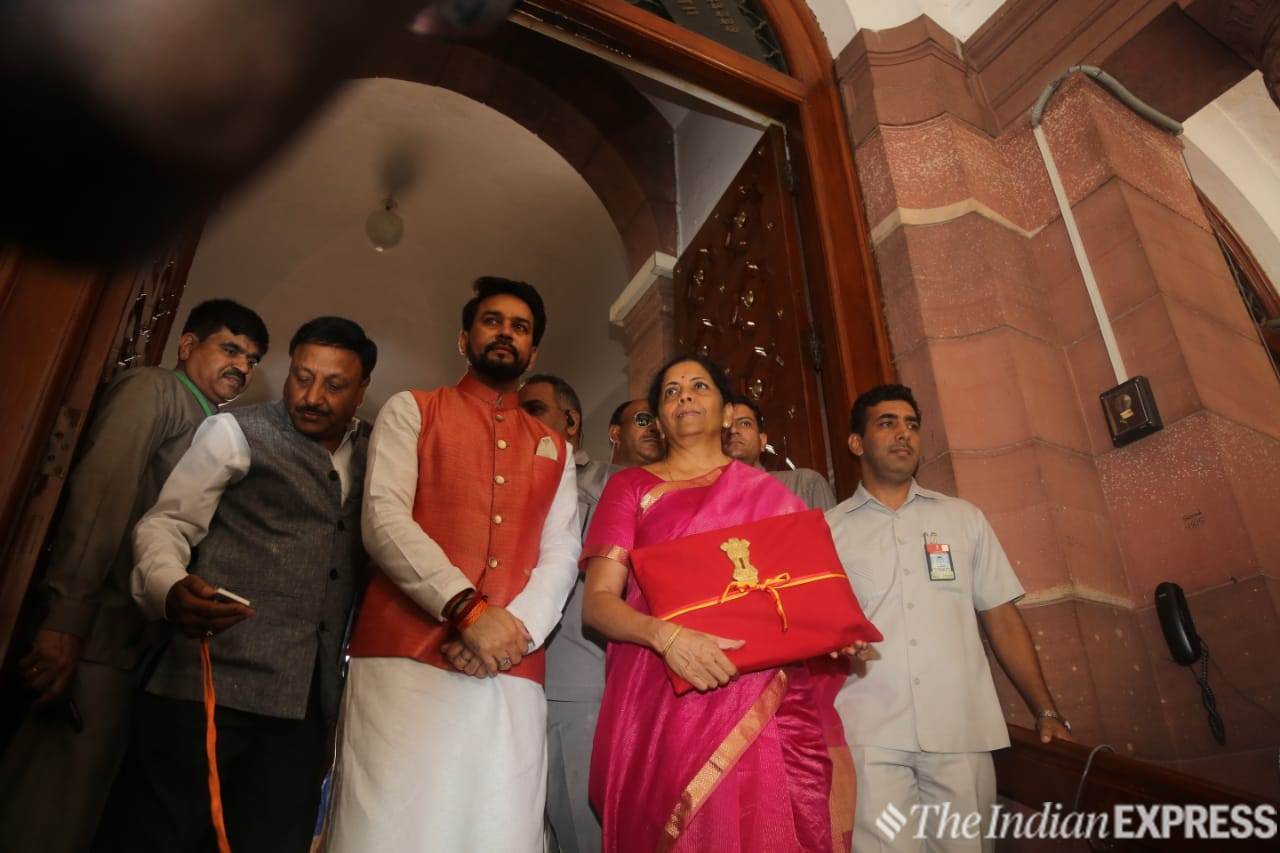 Budget 2019, 2019 budget, budget 2019, budget 2019 pictures, Nirmala Sithraman photos, Nirmala Sitharaman photos, Nirmala Sithraman parliament, Budget photos, Budget pictures, Lok Sabha photo, union budget 2019, union budget photos, indian express, indian express photos