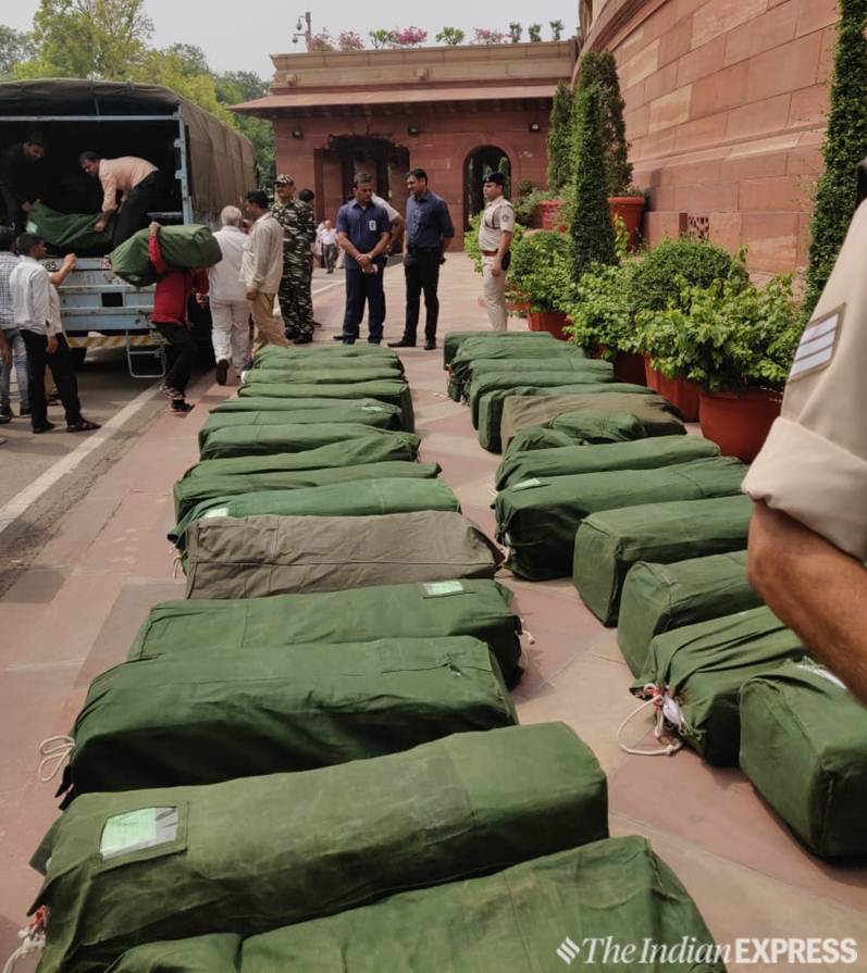 Budget 2019, 2019 budget, budget 2019, budget 2019 pictures, Nirmala Sithraman photos, Nirmala Sitharaman photos, Nirmala Sithraman parliament, Budget photos, Budget pictures, Lok Sabha photo, union budget 2019, union budget photos, indian express, indian express photos