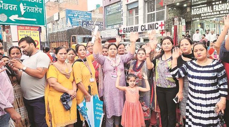 Chandigarh: Toddler killed after stray bull hits scooter at Baltana, people stage protest