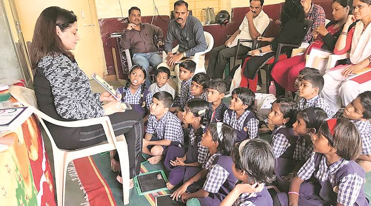 phonic method, phonics method teaching, english teaching, english language training, pune zilla parishad, pune primary schools