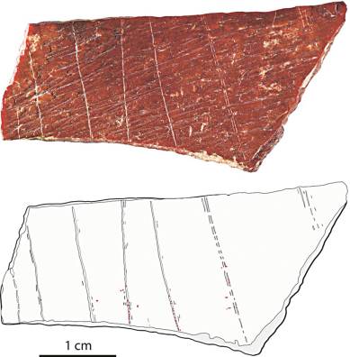 In China, archeologists find earliest evidence of ochre on bone engravings