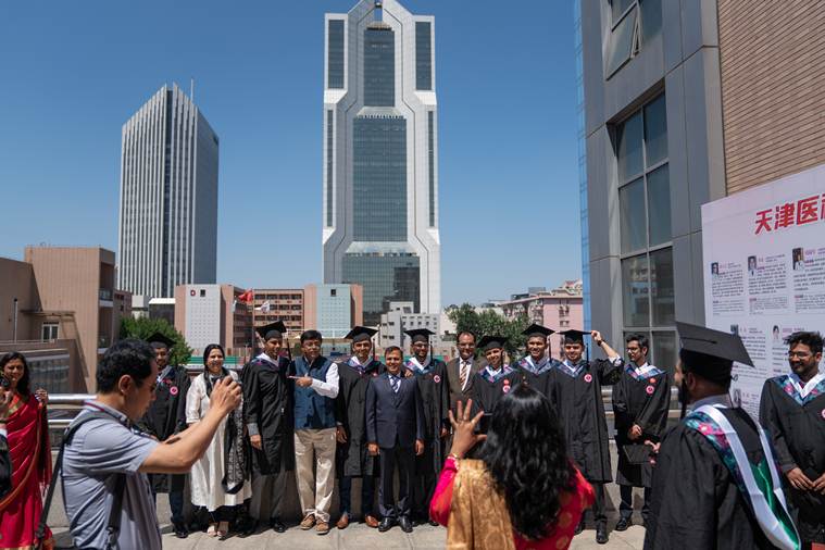 China, Education in China, Medical education in China, Tianjin Medical University, Overseas education, Indians in China, Indian students in China, World News, HRD Ministry, Education cost in China, Indian Express