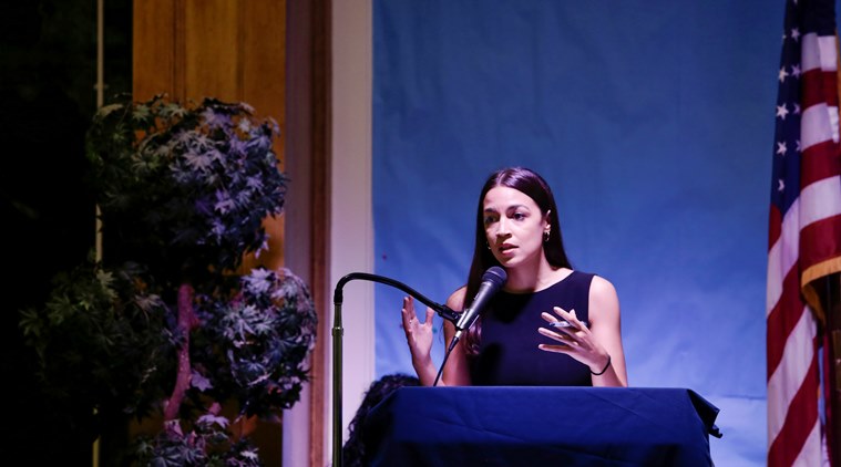 Trump relished rally chant, Ocasio-Cortez tells constituents in Queens