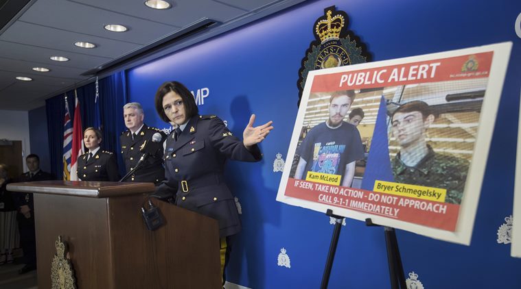 Canada manhunt: Police seek teens over couple's killing