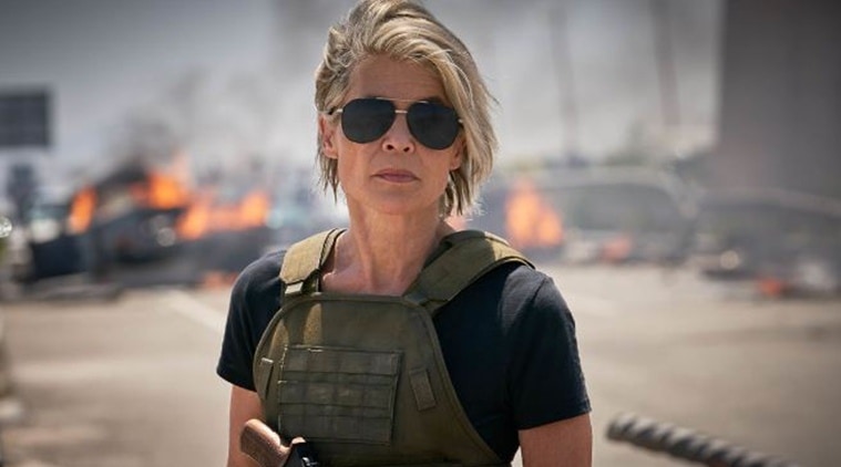 Linda Hamilton on Terminator Dark Fate: In this film, the action is ten times bigger