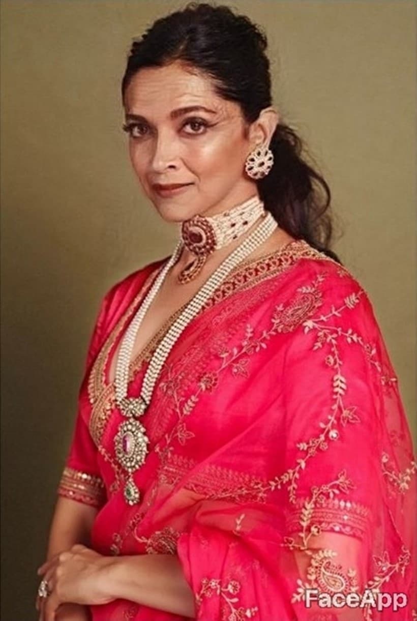 Deepika Padukone FaceApp
