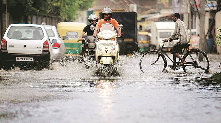 Delhi, delhi rains, waterlogging, delhi waterlongging, Delhi monsoon, delhi high court, delhi government, indian express