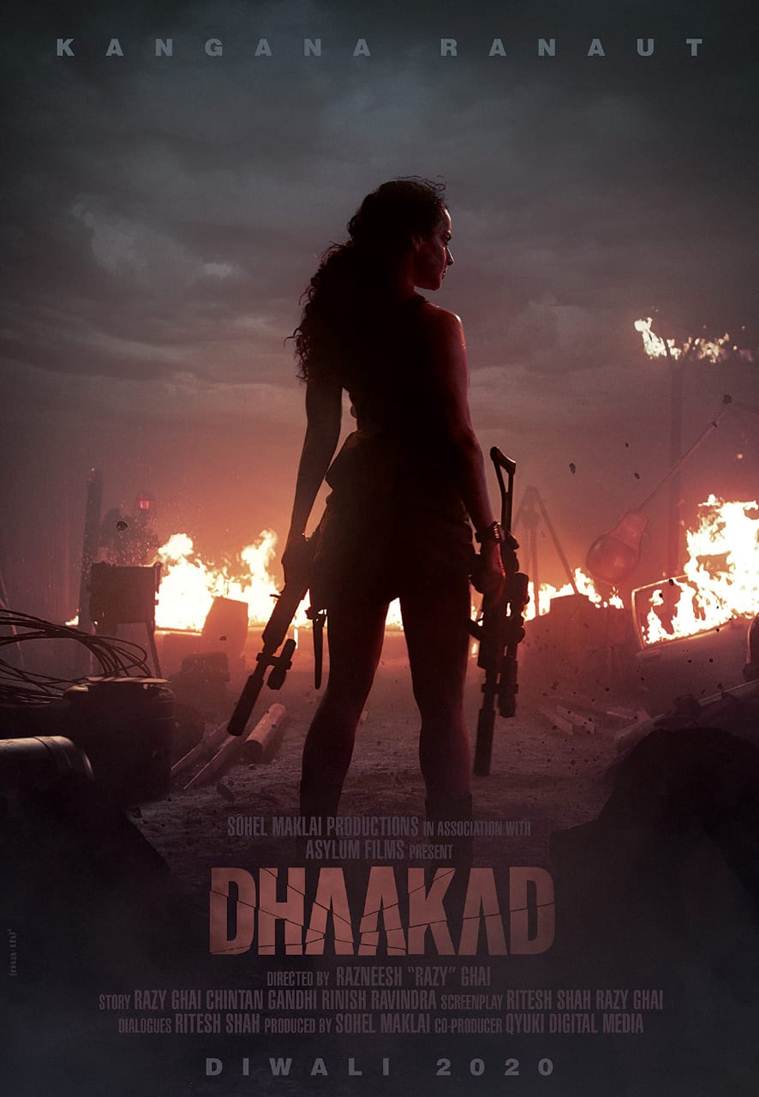 kangana ranaut dhaakad