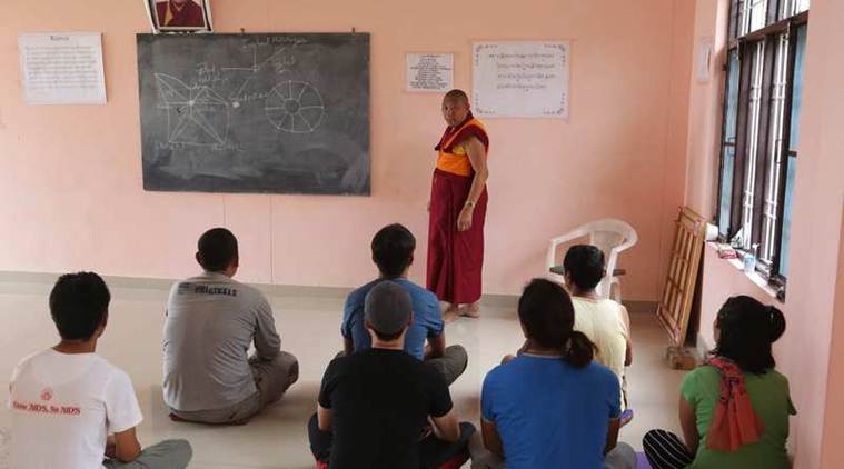 In Dharamshala, a recovery centre for drug addicts, by drug addicts