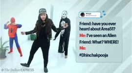 dhinchak pooja, dhinchak pooja new song, dhinchak pooja naach ke pagal, dhinchak pooja songs, dhinchak pooja memes, indian express, viral news