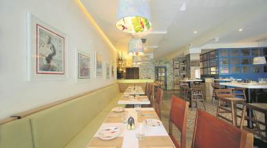 ritu dalmia, diva spiced, diva spiced delhi, diva spiced restaurant, diva spiced gk, asian restaurant, meherchand market, food review, indian express news