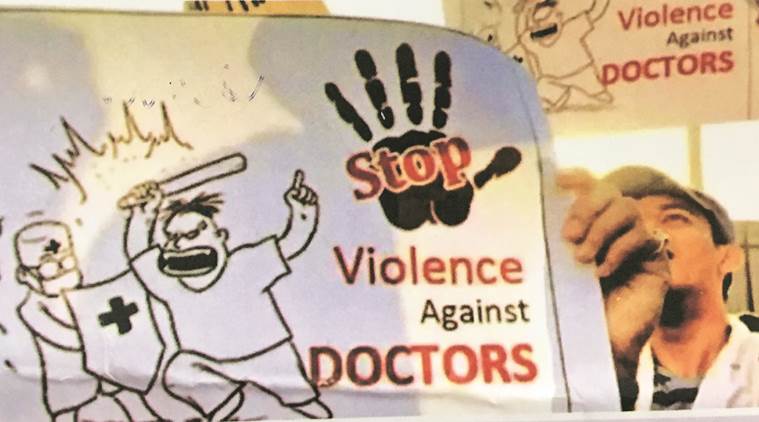 doctors, doctors protest, doctors assaulted, assault against doctors, Nivrutta Police Kalyan Sanstha, pune hospitals, pune news