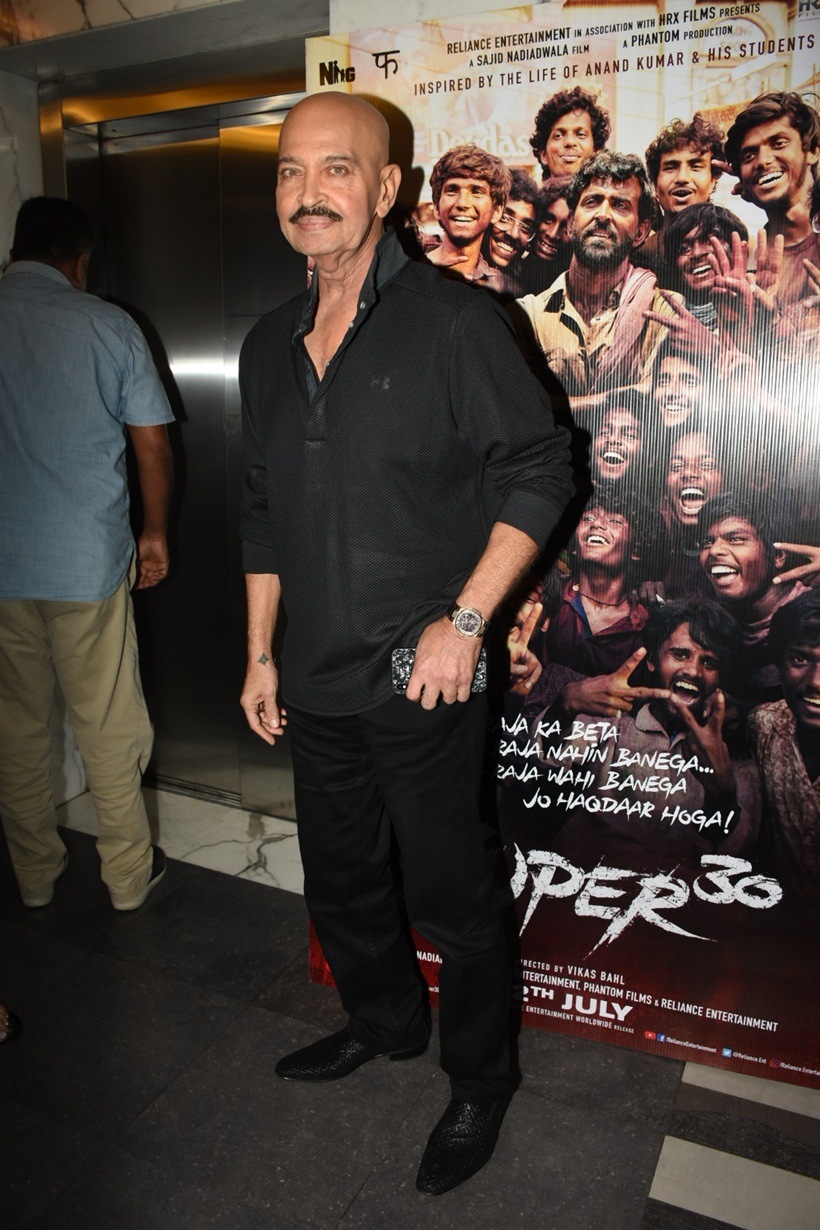 Rakesh Roshan at Super 30 screening