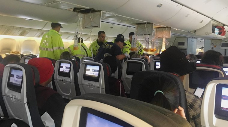 Passengers violently ejected from seats on turbulent flight