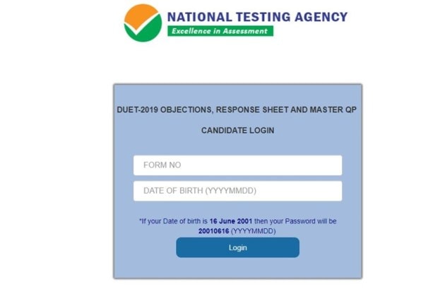 DU, DUET, DU answer key, DUET answer key, du.ac.in, nta.ac.in, du entrance test, education news