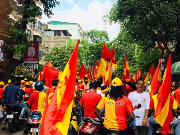east bengal, ebfc, east bengal fc, bhaichung bhutia east bengal, east bengal centenary celebration photos, east bengal centenary photos, bhaichung bhutia centenary,indian football, football news