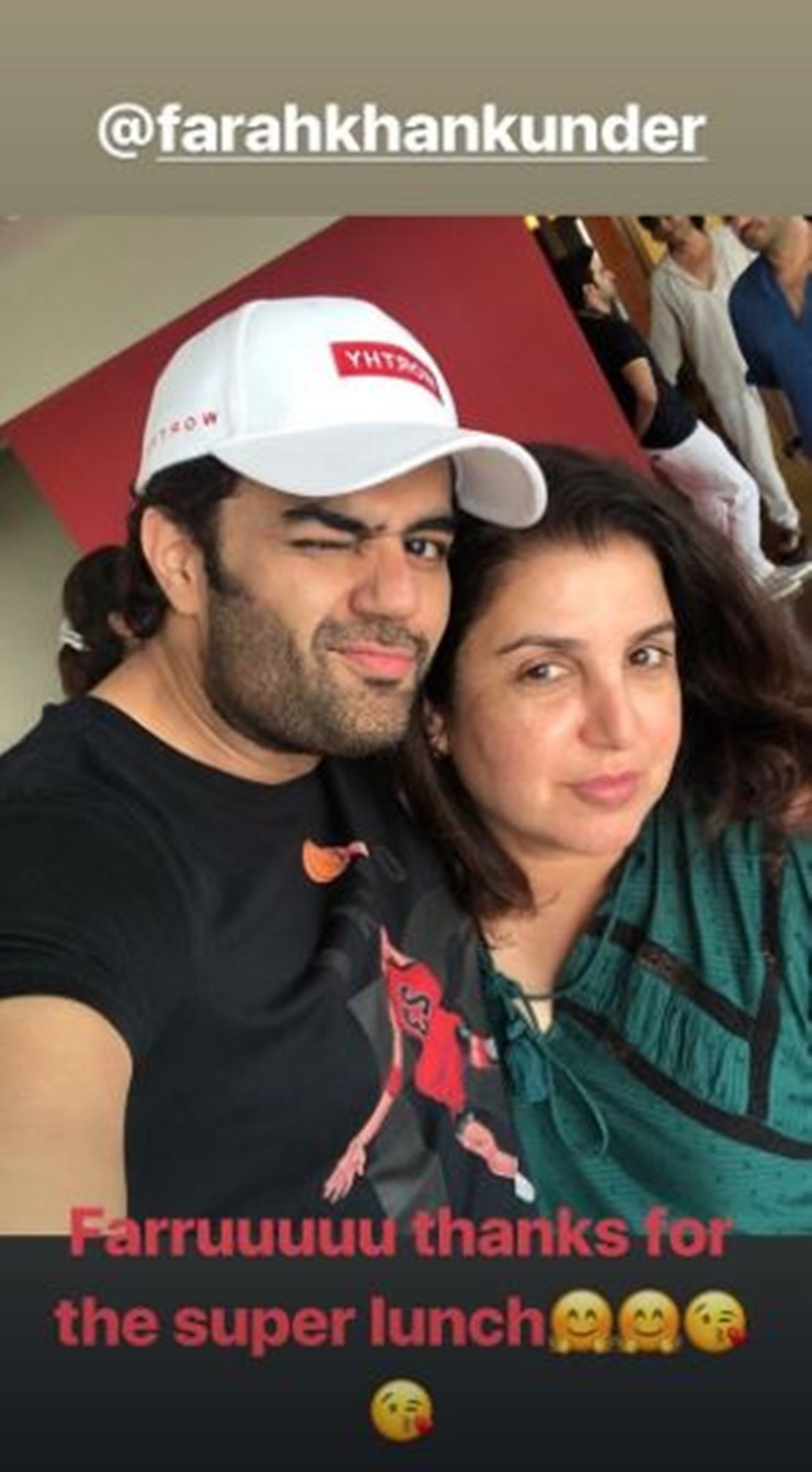 Farah Khan Sunday brunch