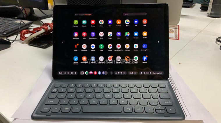 tab s5e display