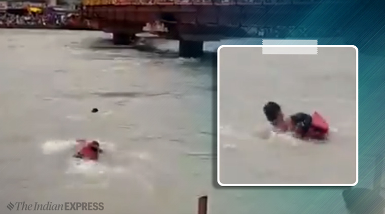 Uttarakhand policeman risks life to save drowning man, netizens salute ...