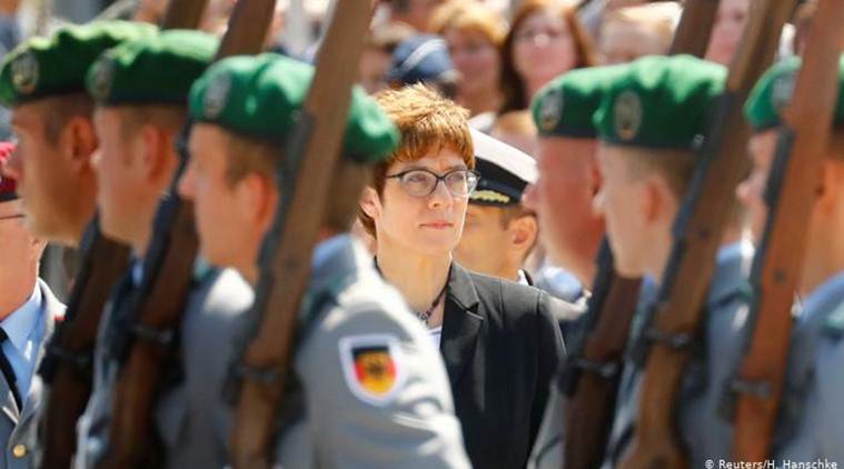 New German Defense Minister Annegret Kramp-Karrenbauer out to win over military
