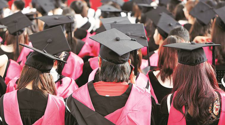 Eastern legacy: The University Grants Commission wants traditional Indian wear to replace gowns at graduating ceremonies.