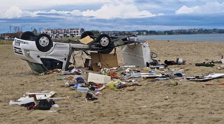 Six foreign nationals killed as severe weather hits Greece
