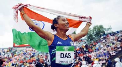 hima das, hima das olympics, hima das race, indian athletics, tokyo 2020, hima das tokyo 2020, hima das best time, indian sports news, hima das records, india athletics records