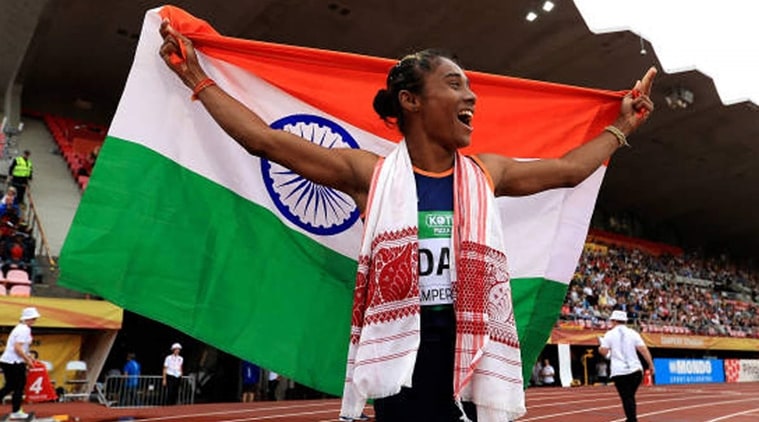 President ram nath kovind pm modi congratulate hima das
