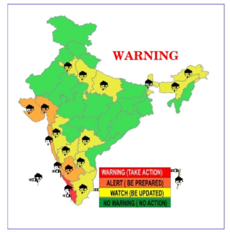 Weather Forecast Today HIGHLIGHTS: IMD Issues Red Alert In Kerala ...