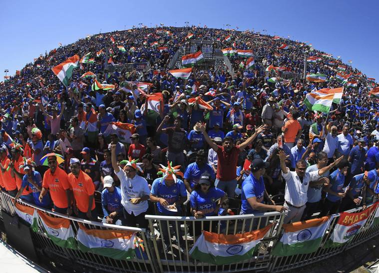 Behind so many Indian faces in stands Priority for ICClinked fan