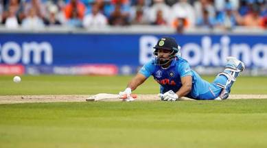 india vs new zealand, ind vs nz, cwc 2019, world cup semi final, ravindra jadeja, ms dhoni, india crashes out of world cup, indian express, cricket news, sports news