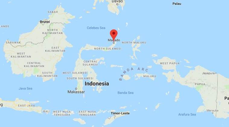 indonesia issues tsunami warning  molucca sea quake