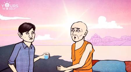 Dr Kavita Chandrashekhar, life lessons, indianexpress.com, indianexpressonline, indianexpressnews, indianexpress, Dr Kavita Chandrashekhar YoursWisely, YoursWisely videos, inspiring videos, YoursWisely negative emotions, good morning messages, inspiring thoughts, life positive, how to let go of negative thoughts, negative emotions, stories that inspire, how to be calm in tough situations, calmness, life coaches,