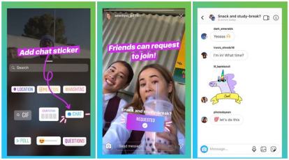 Instagram libera chat sticker, adesivo nos Stories para conversar com amigos