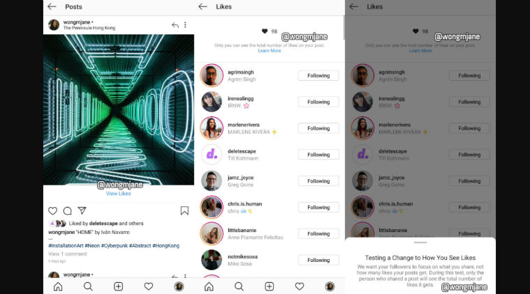 Instagram confirms it is testing hide Like counts feature in more countries