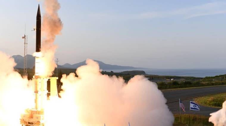 Israel, Israel news, Arrow-3 missile, Arrow 3 Israel, Israel US, US Israel, Israel Iran, Iran Israel, Benjamin Netanyahu, Israle defence missiles, Israel missiles, indian express