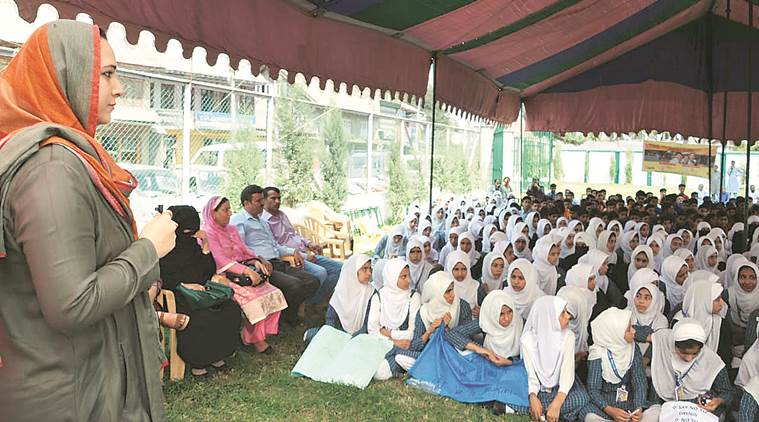 Only J&K woman DC helps girls over period bar, into class
