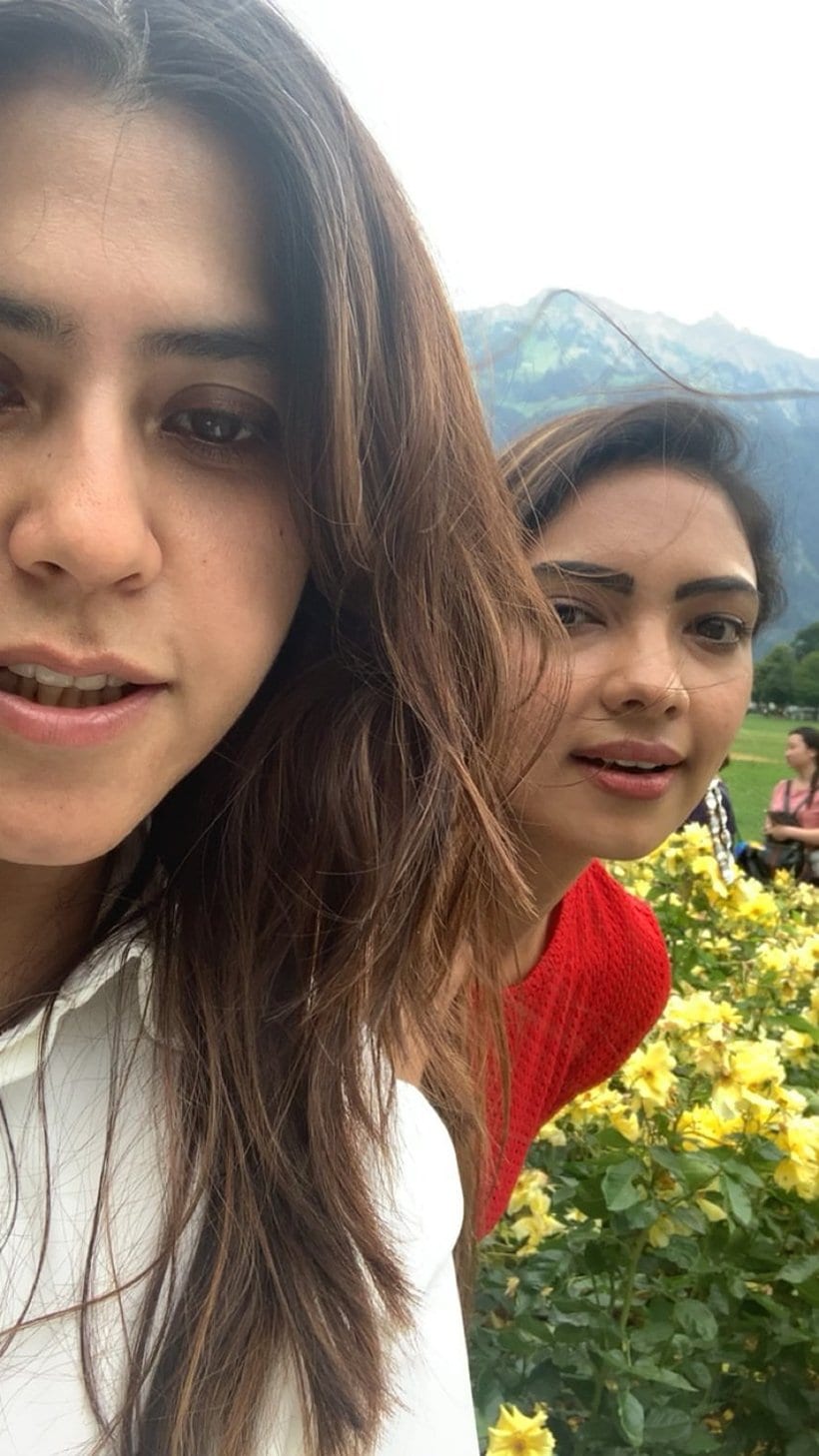 ekta kapoor in switzerland