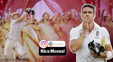 Kevin Pietersen's meme on Devdas song 'dola re dola' has netizens in splits  | Trending News,The Indian Express
