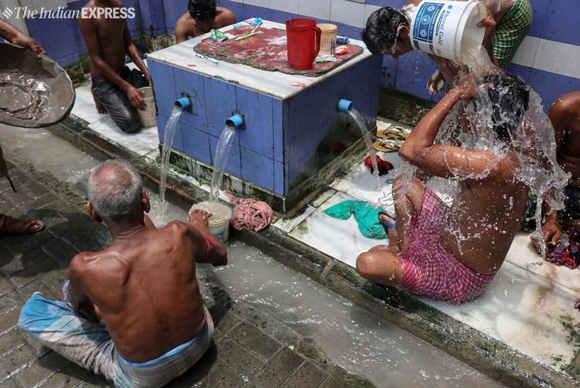 kolkata, kolkata water wastage, kolkata water waste, water wastage, water crisis, india water crisis, water tax, water resource, water waste photos, water wastage photographs, indian express