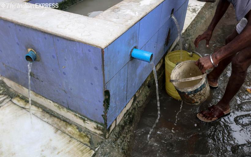 kolkata, kolkata water wastage, kolkata water waste, water wastage, water crisis, india water crisis, water tax, water resource, water waste photos, water wastage photographs, indian express