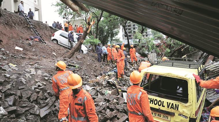 bala bhegade, kondhwa wall collapse, wall collapse in kondhwa, pune wall collapse, wall collapse in pune, pune kondhwa wall collapse, india news, Indian Express