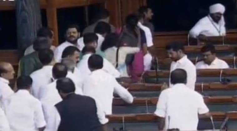 BJP resorting to politics of poaching in Karnataka: Congress in Lok Sabha