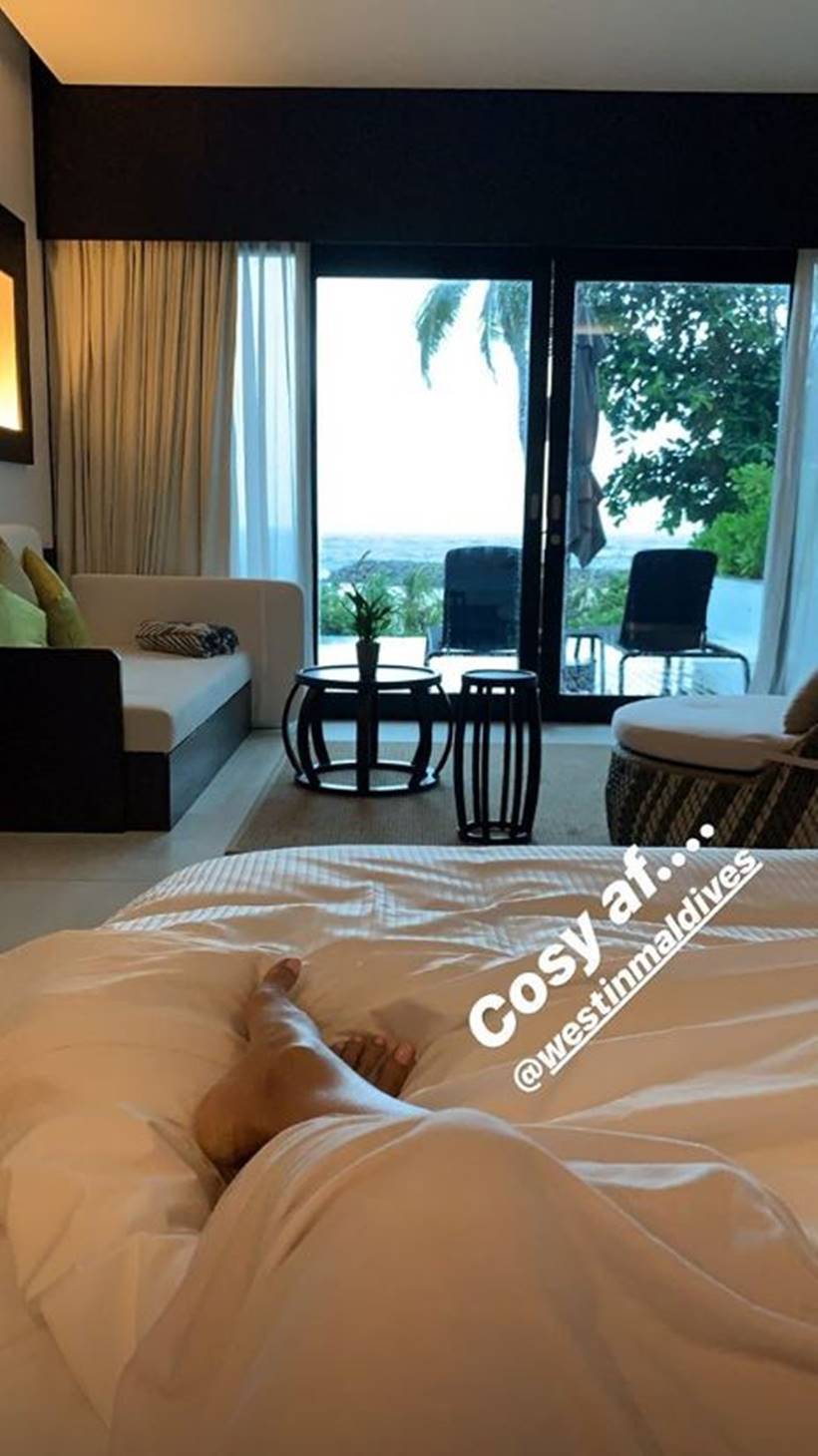 malaika arora maldives vacation