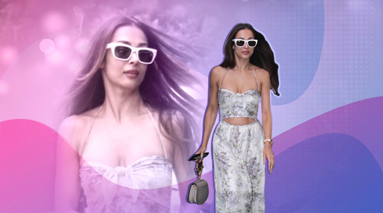 Malaika Arora, Malaika Arora fashion, Malaika Arora pictures, Malaika Arora floral dress, Malaika Arora dress, Malaika Arora movies, indian express, indian express news
