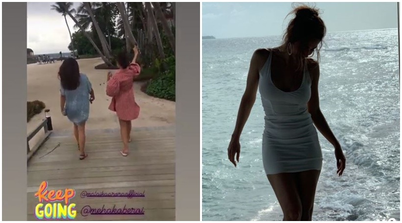 malaika arora maldives vacation