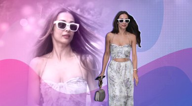 Malaika Arora, Malaika Arora fashion, Malaika Arora pictures, Malaika Arora floral dress, Malaika Arora dress, Malaika Arora movies, indian express, indian express news