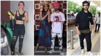 Celeb spotting: Malaika Arora, Kriti Sanon, Kartik Aaryan and others