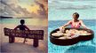 mandira bedi photos from maldives
